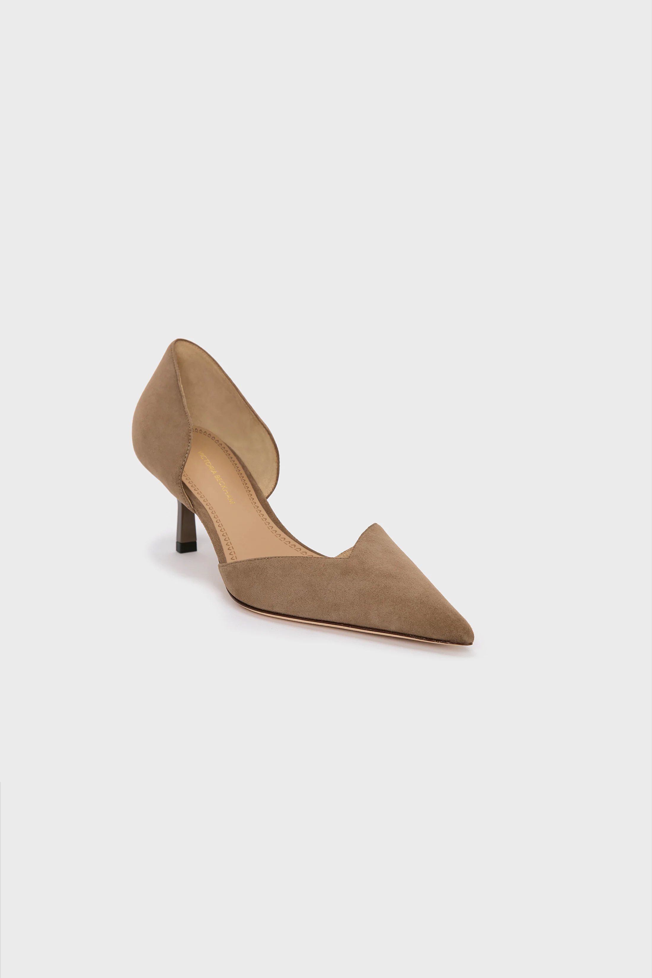Victoria Angle D'Orsay Pump 55 Suede - Image 2