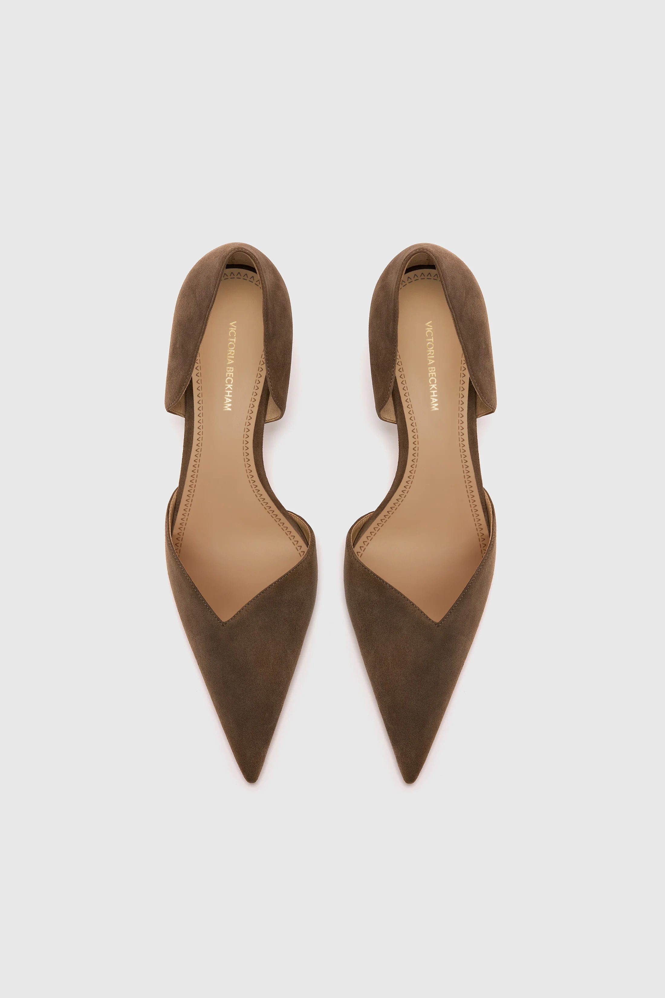 Victoria Angle D'Orsay Pump 55 Suede - Image 4