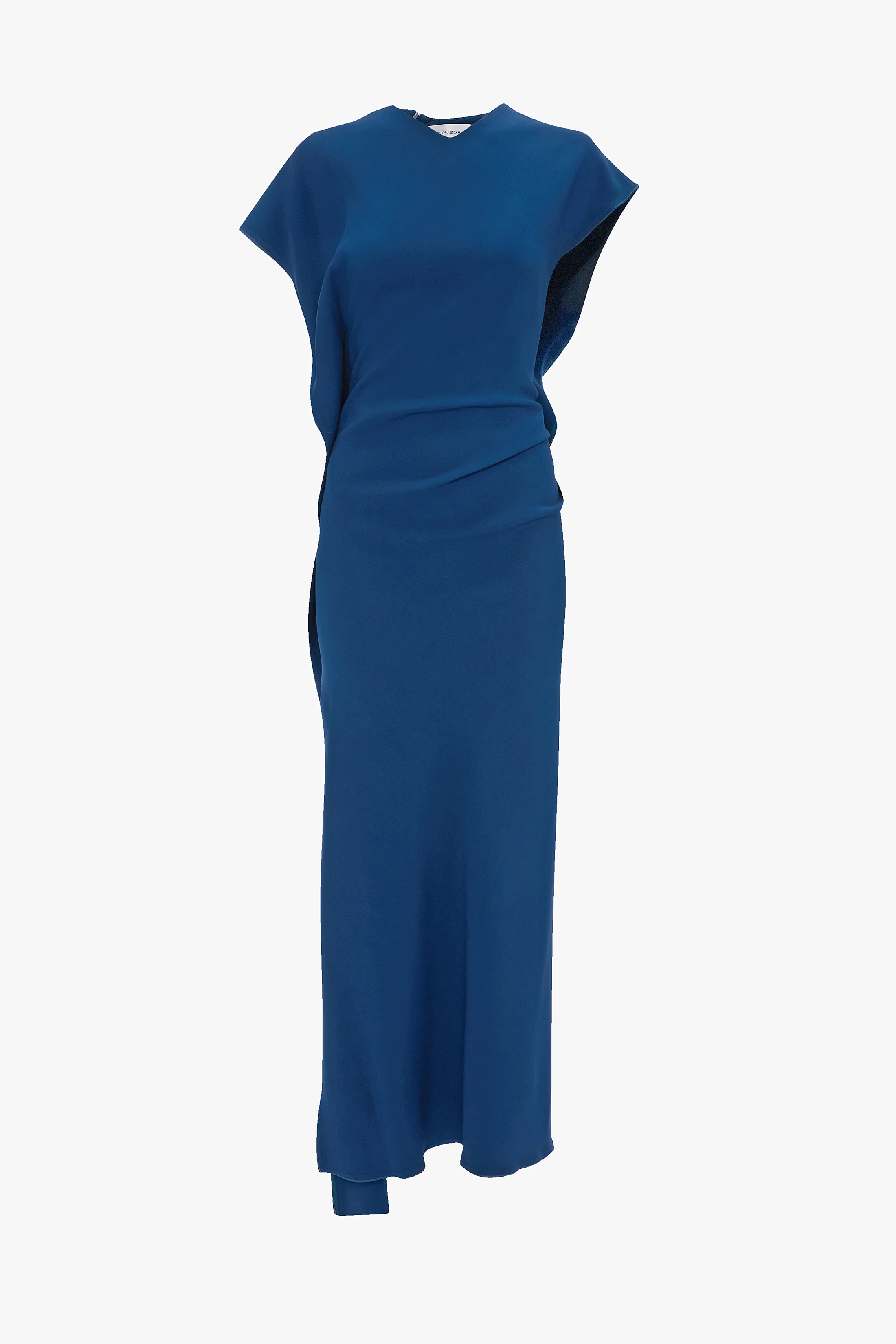 Victoria Midi Dress In Blue - Image 5