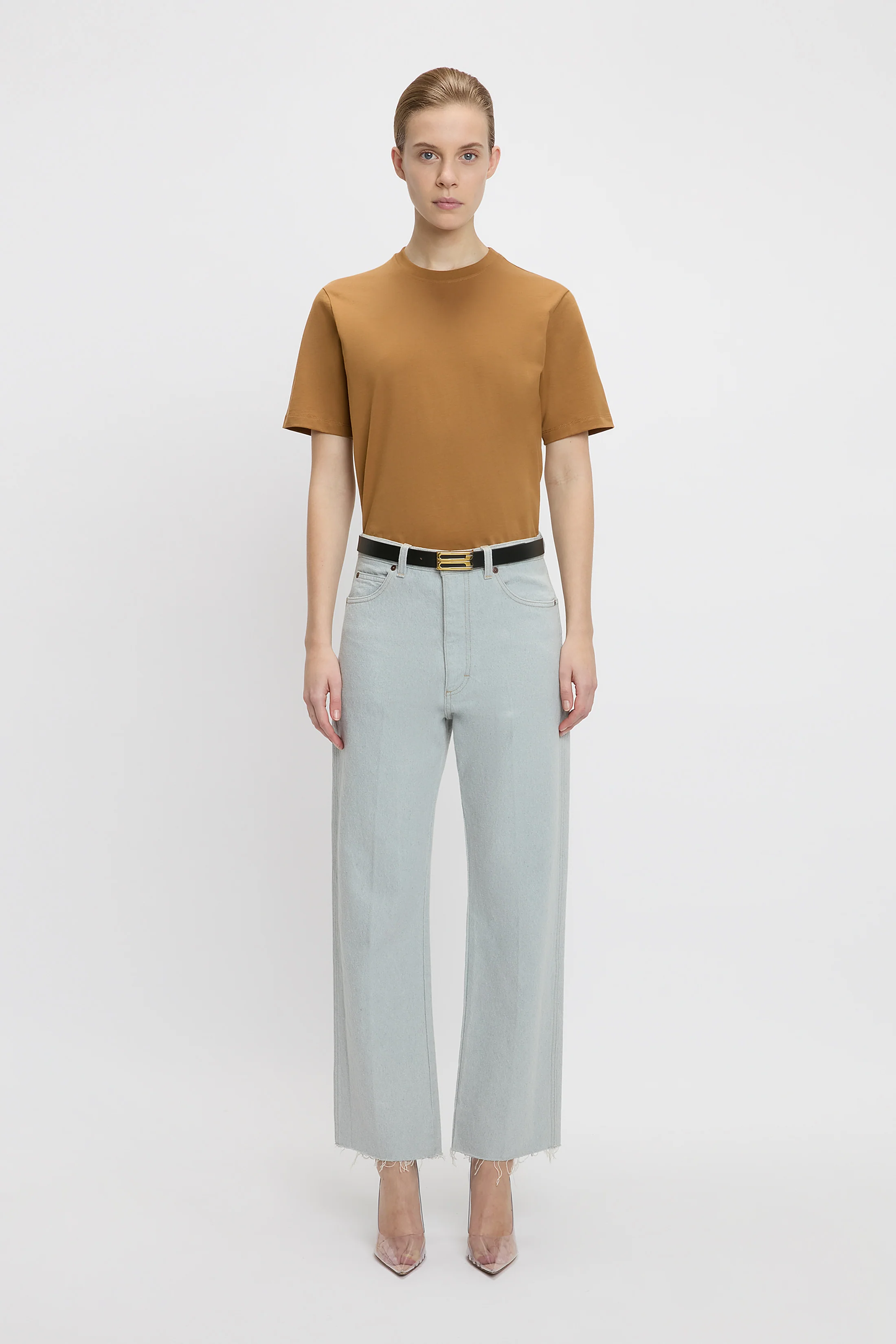 Victoria Tee In Wheat